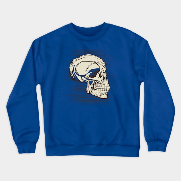 Sketch Skull Crewneck Sweatshirt by viSionDesign